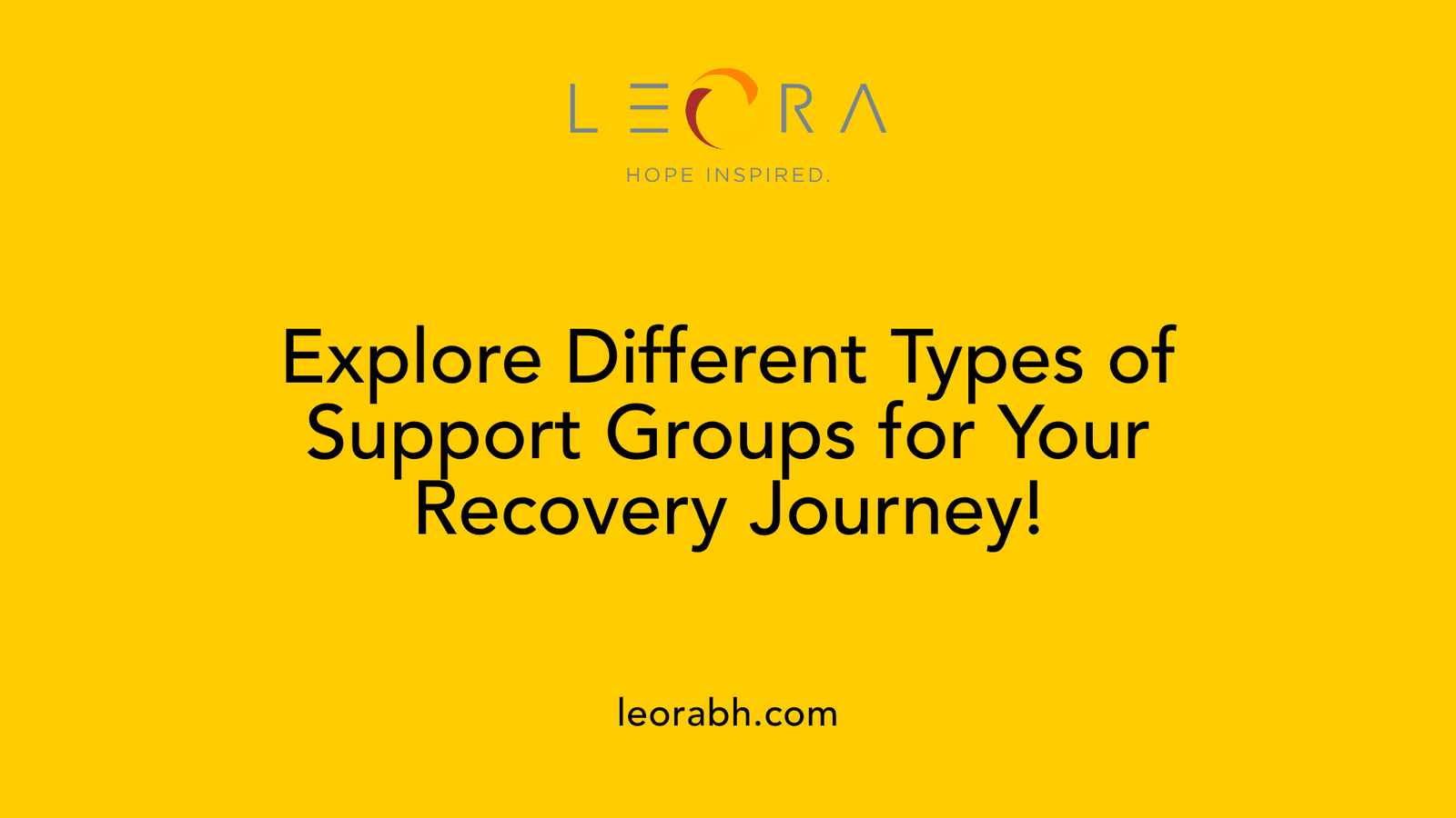 Explore Different Types of Support Groups for Your Recovery Journey!