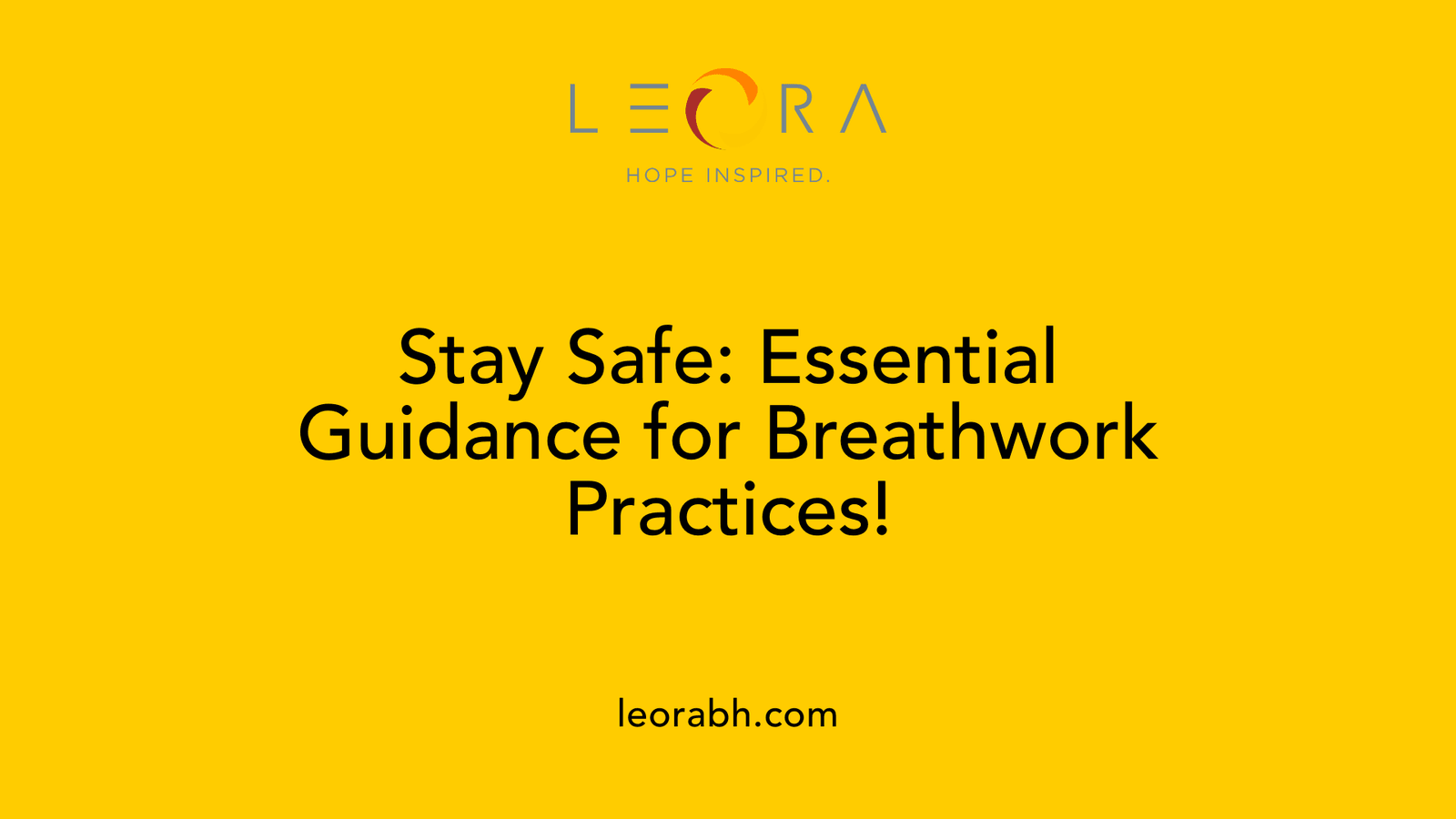 Stay Safe: Essential Guidance for Breathwork Practices!