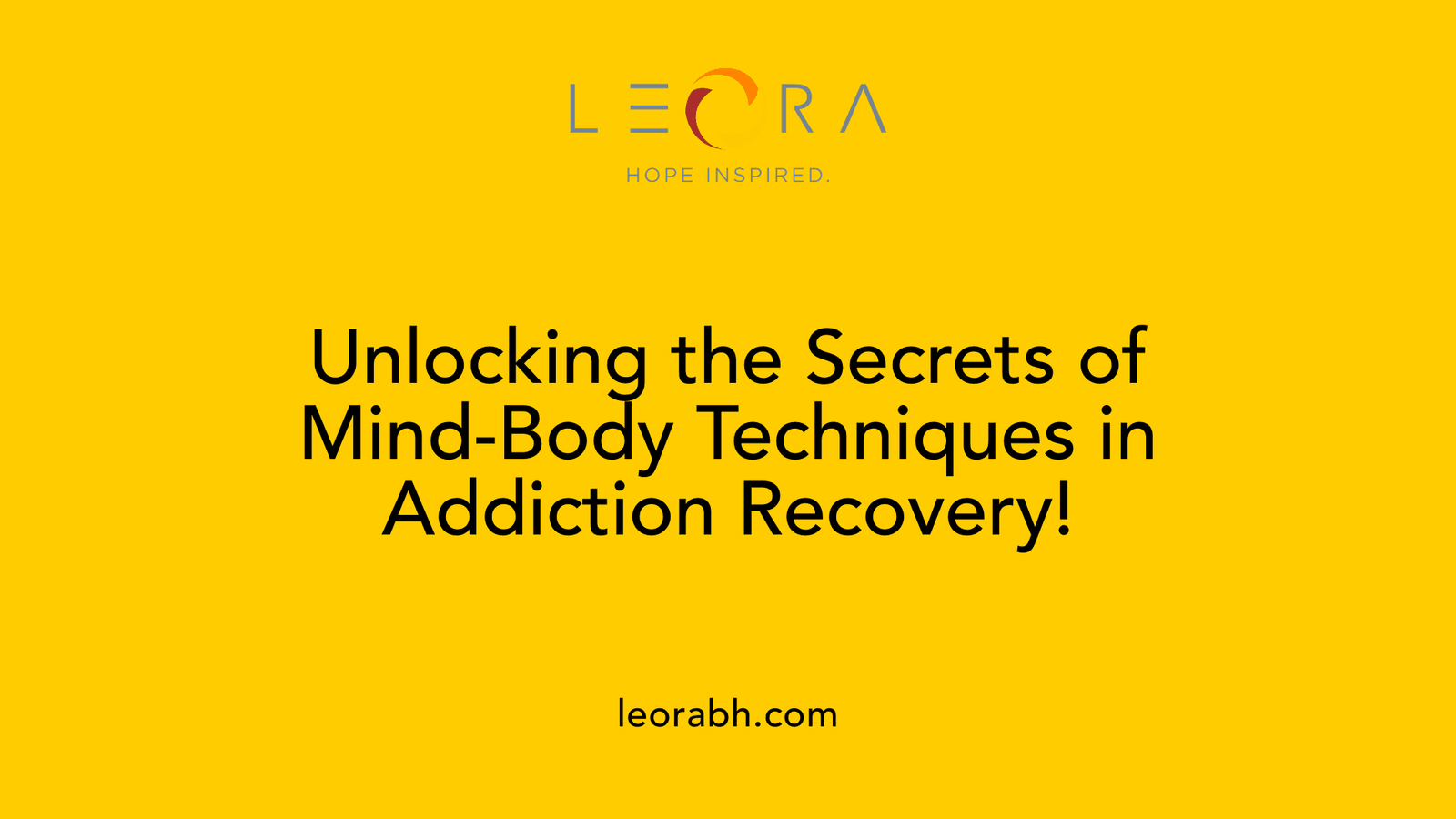 Unlocking the Secrets of Mind-Body Techniques in Addiction Recovery!