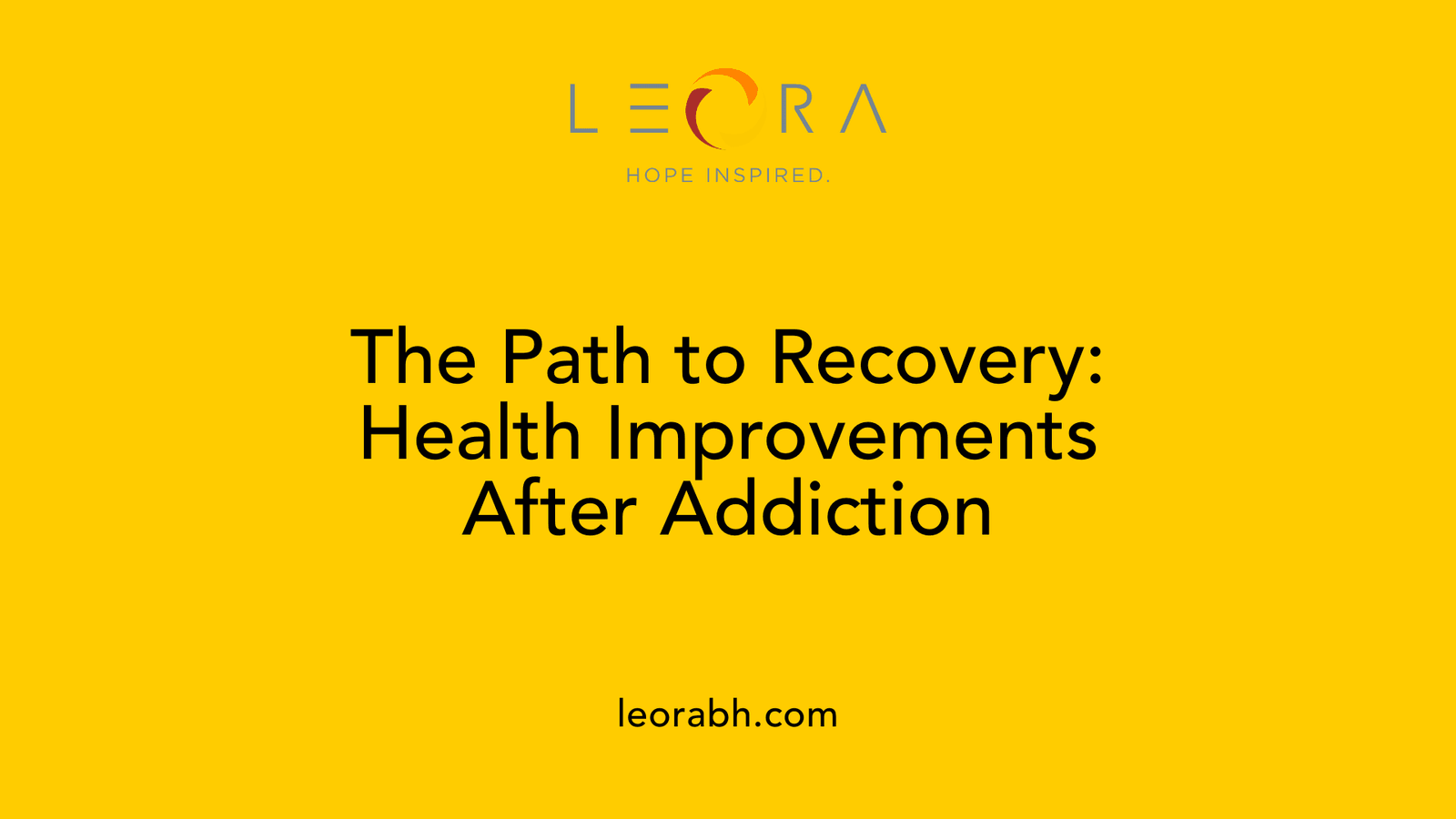 The Path to Recovery: Health Improvements After Addiction