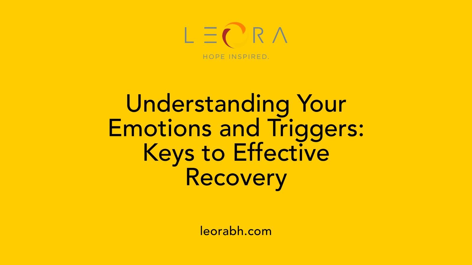 Understanding Your Emotions and Triggers: Keys to Effective Recovery