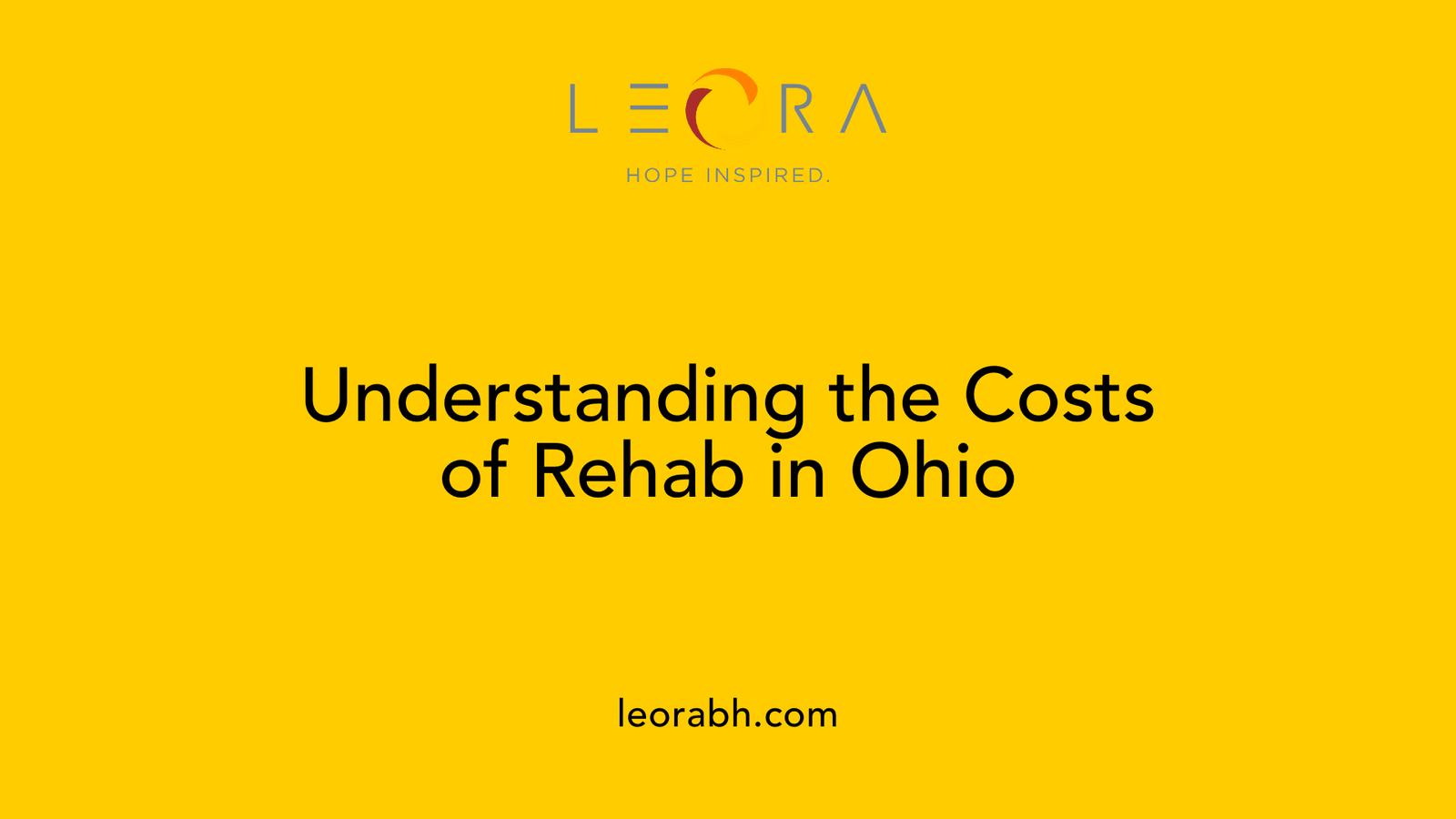 Understanding the Costs of Rehab in Ohio