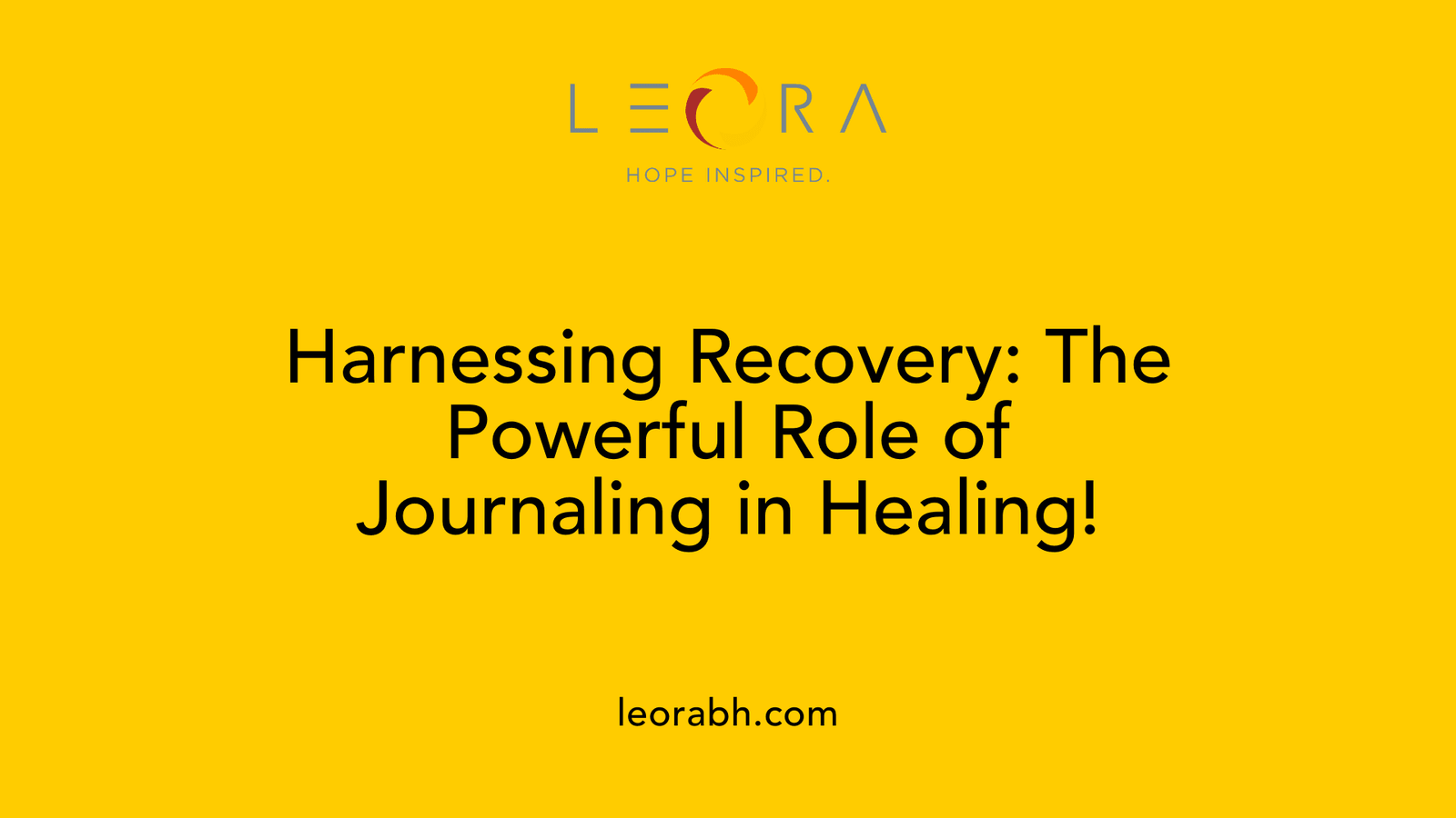 Harnessing Recovery: The Powerful Role of Journaling in Healing!