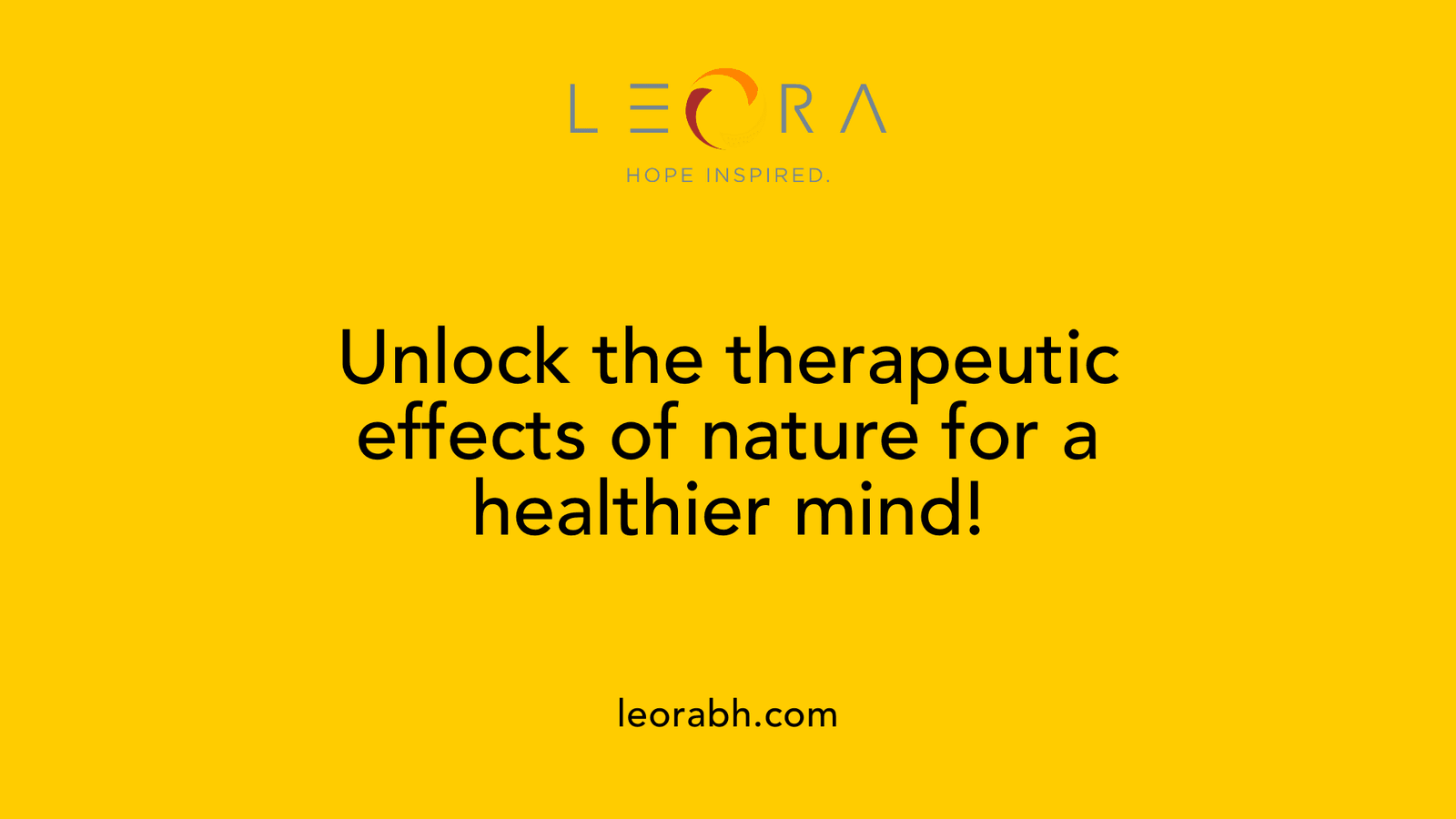 Unlock the therapeutic effects of nature for a healthier mind!