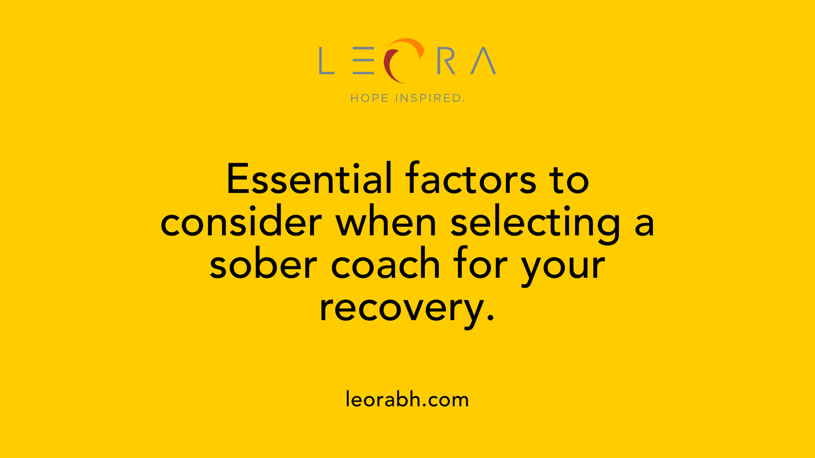 Essential factors to consider when selecting a sober coach for your recovery.