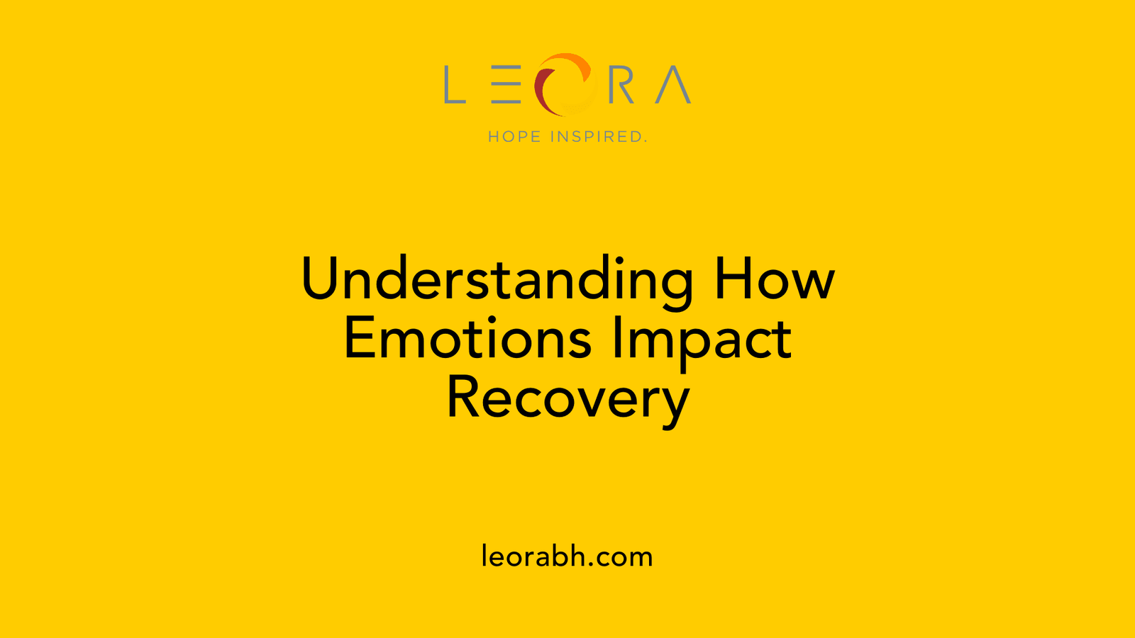 Understanding How Emotions Impact Recovery