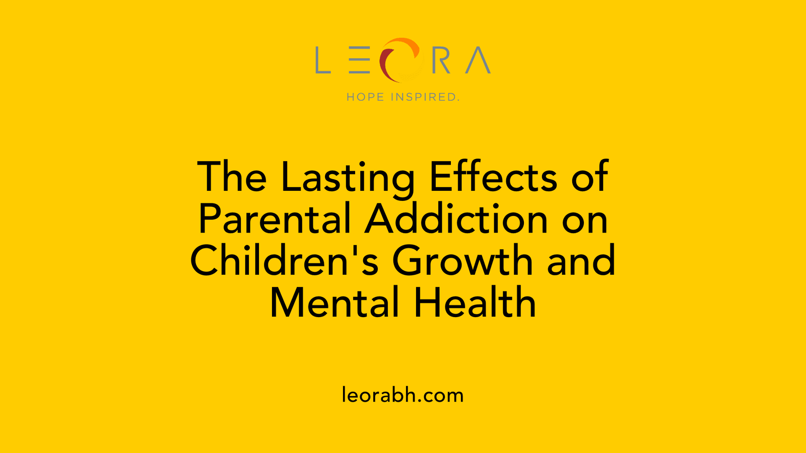 The Lasting Effects of Parental Addiction on Children's Growth and Mental Health