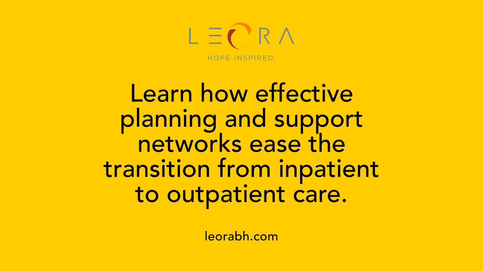 Learn how effective planning and support networks ease the transition from inpatient to outpatient care.