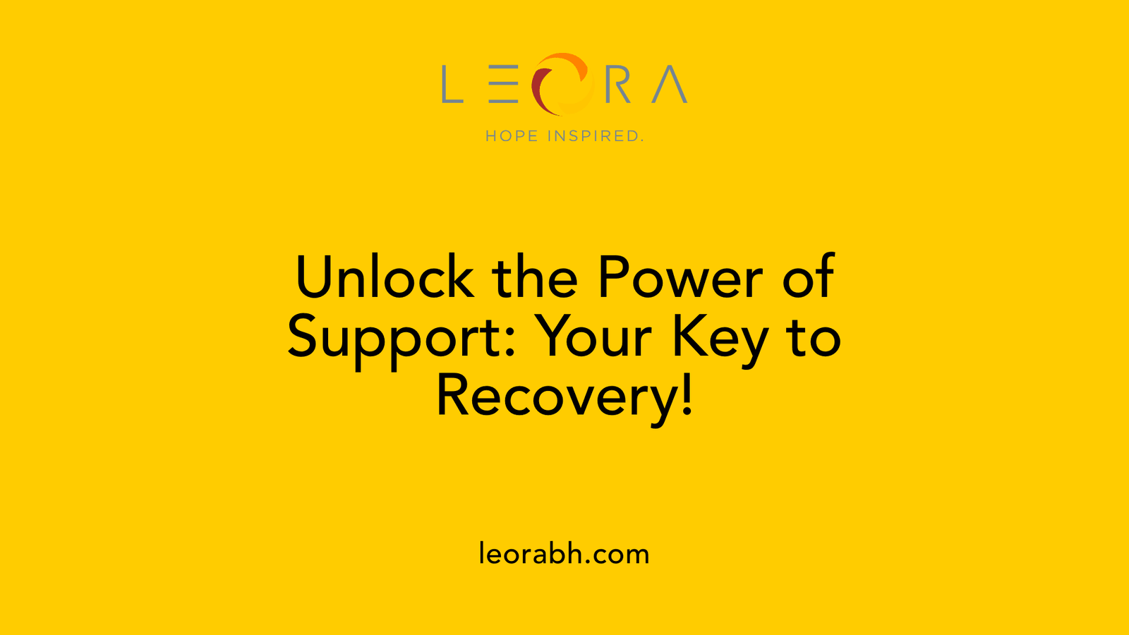 Unlock the Power of Support: Your Key to Recovery!