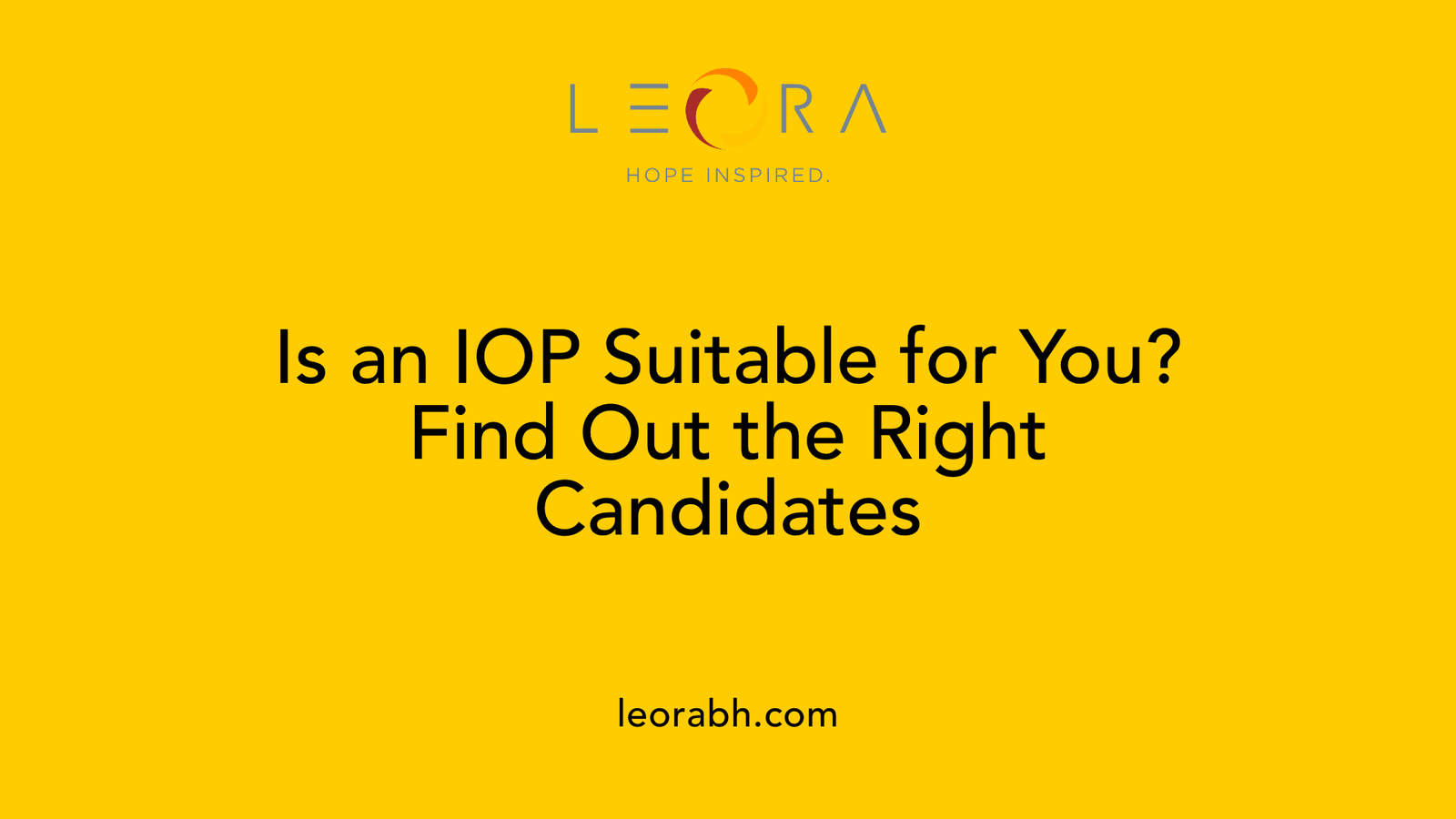Is an IOP Suitable for You? Find Out the Right Candidates